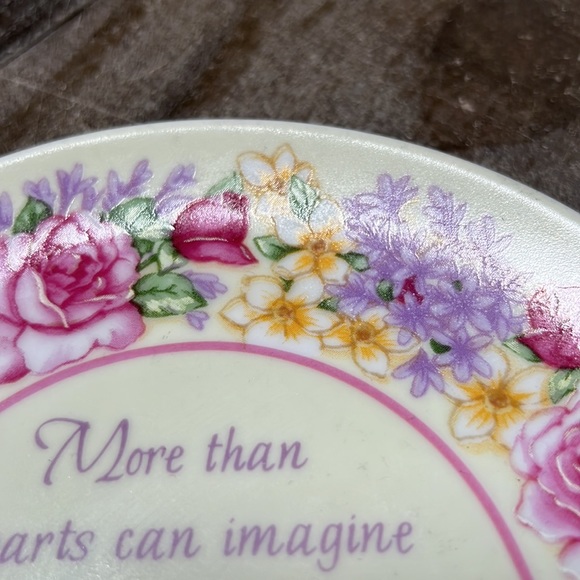 1996 Gibson Greetings Inc. Porcelain Poem Plate by Helen Steiner Rice - Picture 4 of 6